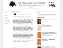 Tablet Screenshot of elsarbresdefahrenheit.net